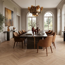 HDF ламинат FLOORFORT Oak Heritage Елочка Дуб Рок-Хилл 