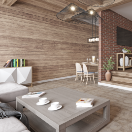 SPC плитка ALPINE FLOOR Stone Mineral Core «Ричмонд»